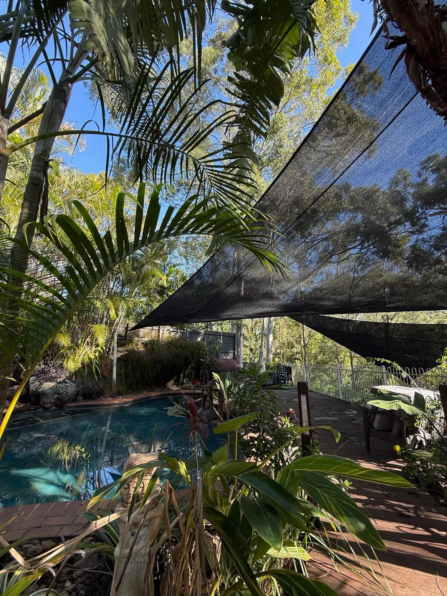 Shade Sail over pool #1.1
